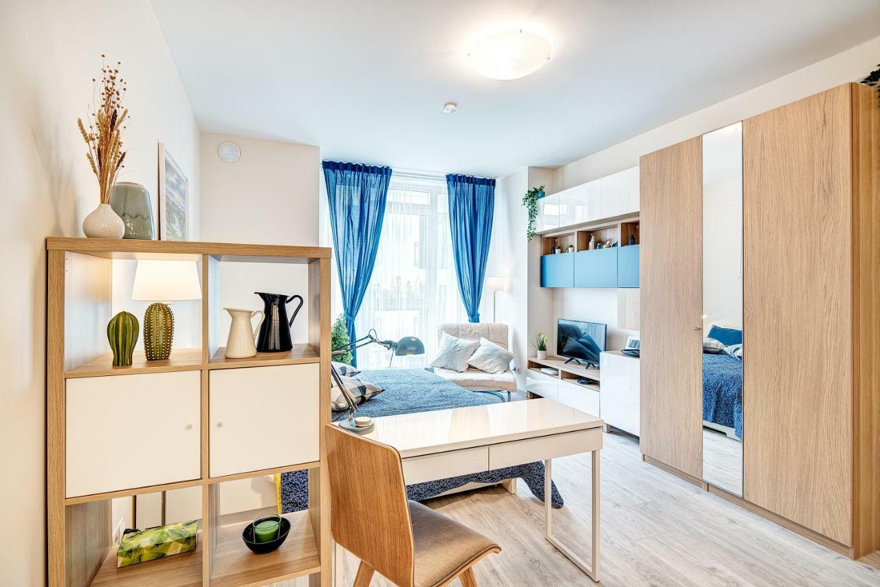 Happy Inn Studio Historic Center, Self Check-In, Ac, Parking In The Undergrnd Garage, Аеропорт Вільнюс Екстер'єр фото