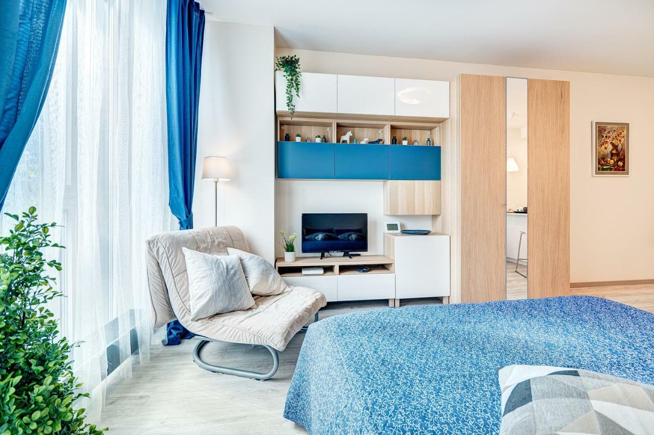 Happy Inn Studio Historic Center, Self Check-In, Ac, Parking In The Undergrnd Garage, Аеропорт Вільнюс Екстер'єр фото